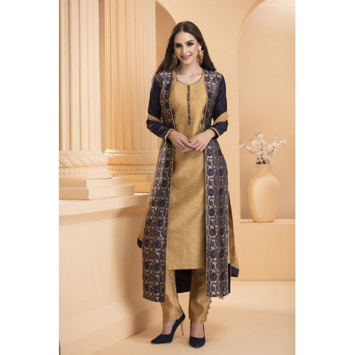 Long indian outlet dress with jacket